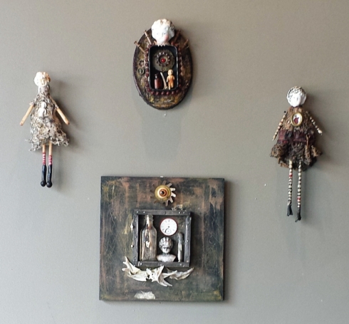 assemblages and art dolls by alicia caudle